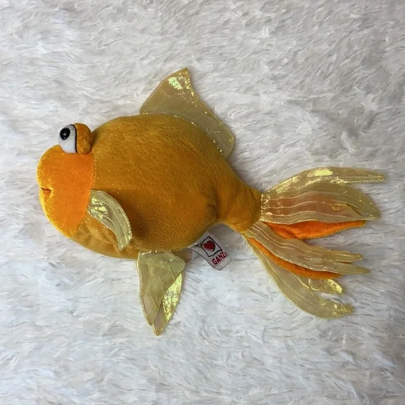 Webkinz Orange Fantail Goldfish Stuffed Animal - Picture 4 of 7